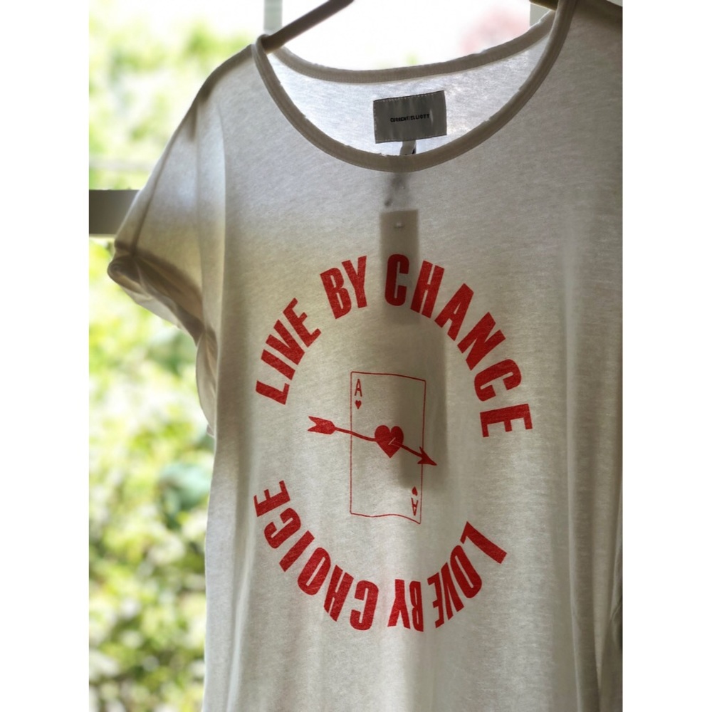 Current Elliott NWT Distressed Graphic Tee
